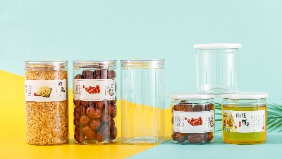 PET塑料易拉罐存放食品安全透明化